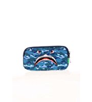 Kaukko Kids&Love 3 Bölmeli Square Shark Kalem Çantası