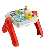 Fisher Price 4'ü 1 Arada iSesli ve Işıklı Eğlen ve Öğren Aktivite ve Çizim Masası JLM96