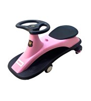 Sesli ve Işıklı Royal Swing Car Pembe