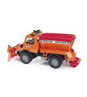 Bruder Mercedes Benz Unimog Kar Temizleyici ve Tuzlayıcı