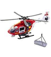 Pervaneli Işıklı ve Sesli Sürtmeli İtfaiye Helikopteri 30 Cm