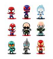 Marvel Spider Man Cosbi Bobble-Head Koleksiyon Figürü Sürpriz Paket