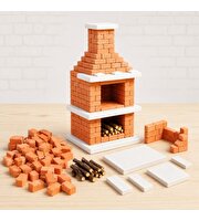 Stone Craft Taş Boyama ve Dekoratif Şömine Maketi Seti