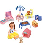 Camper Karavan Macerası Bebekli ve Evcil Hayvanlı Oyun Seti