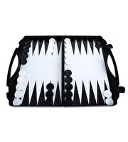 Çantalı 3’lü Dama Tavla ve Satranç Oyun Seti