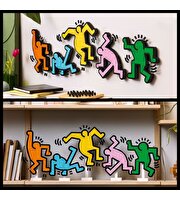 LEGO Art Keith Haring Dans Eden Figürler 31216