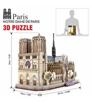 Nessiworld National Geographic 3D Puzzle Notre Dame De Paris
