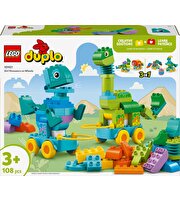 LEGO Duplo 3’ü 1 Arada Tekerlekli Dinozorlar 10451