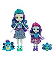 Enchantimals Kız Kardeş Bebekler Tavus Kuşu Patter ile Flap ve Pierapeacock ile Feather HCF83