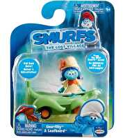 Şi̇ri̇nler Fi̇gürlü Araç Seti̇ Smurflily & Leafboard