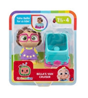 Cocomelon Araçlı Tekli Figür Bella's Van Cruiser