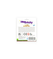 Magnivity Manyetik Bloklar Tuğla Desenli Blok 9 Parça