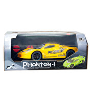 Full Fonksiyon Pilli 1:22 Ölçek Uzaktan Kumandalı Sarı Araba