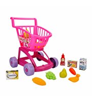 Market Alışveriş Arabası Pembe