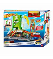 Hot Wheels Elektrikli Araç Şarj İstasyonu Oyun Seti HTN79