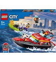 LEGO City İtfaiye Kurtarma Teknesi 60373