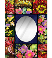 Art Puzzle 850 Parça Patchwork Ayna