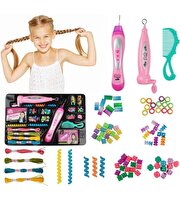 Girl's Creator Otomatik Saç Örgü Maki̇nesi̇ Seti̇