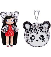Na! Na! Na! Surprise 2 in 1 Cozy Leona White Kar Leoparlı Sürpriz Bebeği