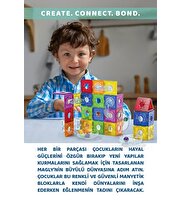 Magly Ball Run Parkur Oyunu 101 Parça Manyetik Yapı Seti