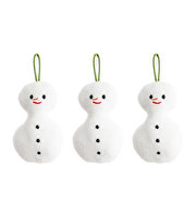 3'lü Set Kardan Adam 10 Cm