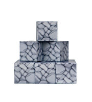 Magnivity Manyetik Bloklar Koyu Gri Taş Blok 9 Parça