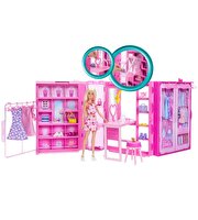 Barbie'nin Rüya Gardırobu ve Bebek Oyun Seti HXD58