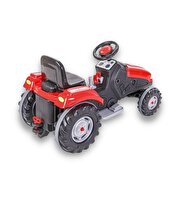 Mega Traktör 12V Akülü Kırmızı