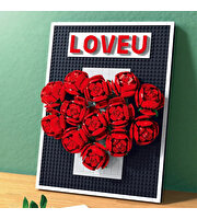 Mega Love U Gül Fotoğraf Çerçevesi 799 Parça