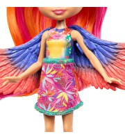 Enchantimals Popüler Karakter Bebekler Trippi Toucan ve Canopy HRX83