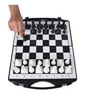 Çantalı 3’lü Dama Tavla ve Satranç Oyun Seti