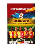 Galatasaray The Giants 2025-2026 Sezonu Poster ve Çıkartma Seti