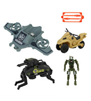 MC Robowar Scuba Motor Dörtlü Asker Seti