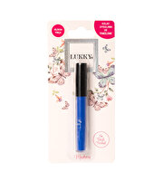 Lukky Silikon Fırçalı Mavi Maskara