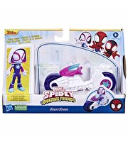 Spider And His Amazing Friends Motosiklet Ve Figür Ghost Spider F7461