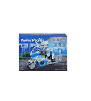 Power Planet 66303 Polis Motosikleti Yapım Seti C