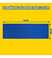 Esnek Blok Zemin Mavi