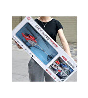 Işıklı Şarjlı 2.4 GHz Uzaktan Kumandalı Helikopter Kırmızı