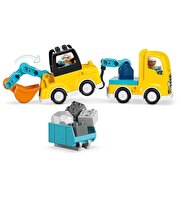 LEGO DUPLO Kasabası 3'ü 1 Arada İnşaat Araçları 10475