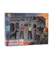 2'li Figürlü Dinozorlu Savunma Seti