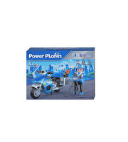 Power Planet 66303 Polis Motosikleti Yapım Seti B
