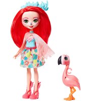Enchantimals Popüler Karakter Bebekler Flamingo Bebek ve Slash GFN42