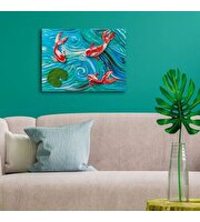 OKTO Koi Fish 3D Duyusal Sanat Seti