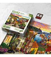 Ks Games Harbour Village 2000 Parça Puzzle