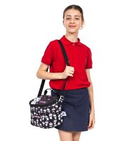 Kuromi Desenli Termal Beslenme Çantası Siyah