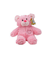 Pembe Yamalı Ayı Peluş 20 Cm