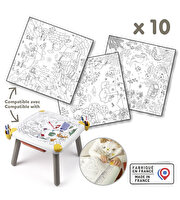 Smoby Yaratıcı Boyama Kağıdı Seti