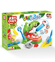 Dinozor Dişçi Oyun Hamur Seti