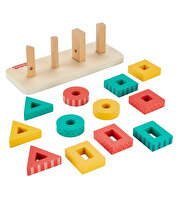 Fisher Price Ahşap Dizme Parçaları HXV05