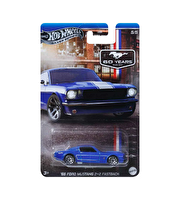 Hot Wheels Silver Series Araba 65 Ford Mustang 2+2 Fastback JBY49